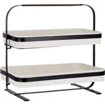 Coney Island Creme 2-Tier Display Stand 380x260x370mm