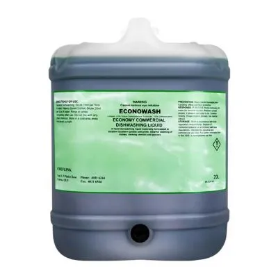 20l Econowash - Manual Dishwashing Detergent