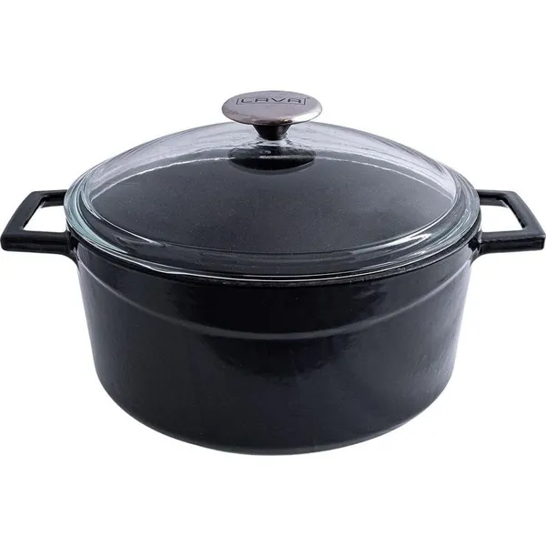 Casserole-Round | Glass Lid | 6.7lt | 280mm Ø