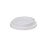 245-475ml / 8-16oz 90mm White Pla Coffee Cup Lid [50 Pack]