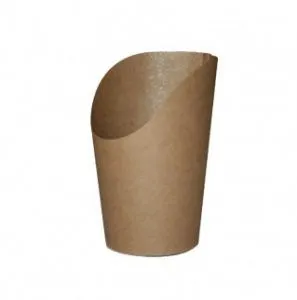 12oz Brown Scoop Cup Pack Qty 50; Carton Qty 1000