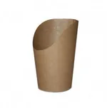12oz Brown Scoop Cup Pack Qty 50; Carton Qty 1000