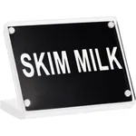 Buffet Sign Acrylic with Magnet Plate - Skim Milk