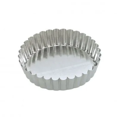 Cake Pan Round Fluted Loose Base — 280x50mm
