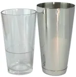 Boston Shaker 18/8 Stainless Steel Base Polycarb Mixing Glass