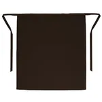 Whites Long Bistro Apron Chocolate- 1000x1000mm 39.4x39.4"