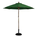 Bolero Round Outdoor Umbrella 2.5m Diameter Green
