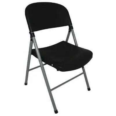 Bolero Black Foldaway Utility Chair