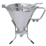 De Buyer Automatic Piston Funnel St/St With Stand - 1.5ltr
