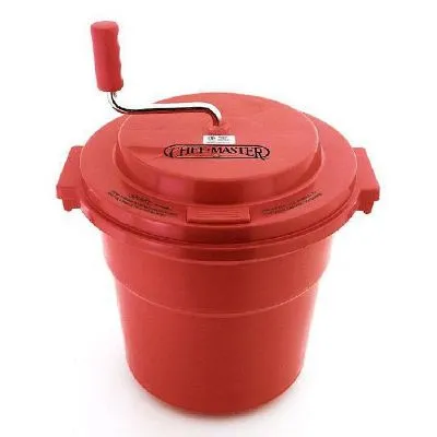 Chef Master Manual Salad Spinner With Brake - 19ltr