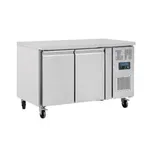 Polar U-Series Double Door Counter Fridge 282ltr