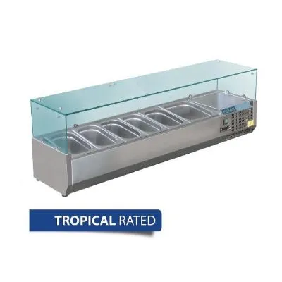 Polar G-Series Countertop Prep Fridge 5x Gn 1/3 & 1x Gn 1/2