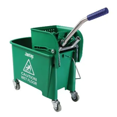 Edlp - Jantex Green Mop Wringer & Bucket - 20ltr