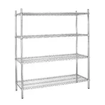 Edlp Vogue Flat Pack 4 Shelf Unit - 1830x1830x460mm 72x72x18"
