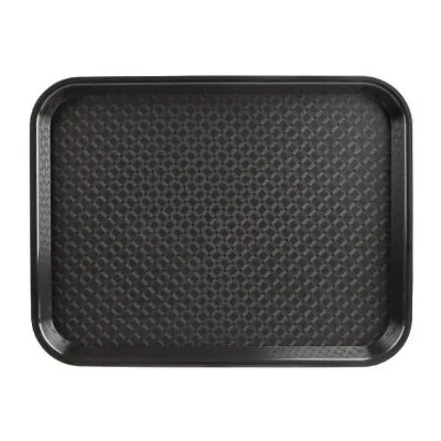 Edlp - Olympia Kristallon Foodservice Tray Black - 350x450mm