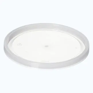 93mm Lid To Suit 380ml Round Clear Pp Tamper Evident Container Pack Qty 40; Carton Qty 400