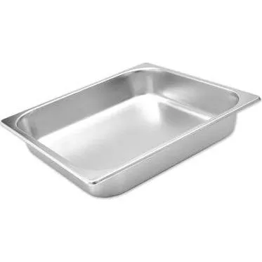 2/3 Size Standard Steam Pan (100mm D, 8.4lt)