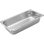 Anti-Jam Steam Pan-S/S | 1/3 Size 150mm