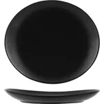 Black Oval Coupe Plate 260mm