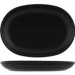 Black Oval Serving Platter 305mm