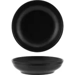 Black Round Flared Bowl 230mm