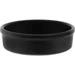 Black Round Tapas Dish 140mm