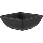 Black Square Sauce Dish 80mm
