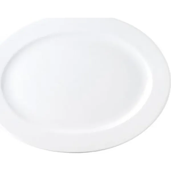 Chelsea Oval Platter Wide Rim 200x140mm