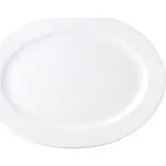 Chelsea Oval Platter Wide Rim 200x140mm