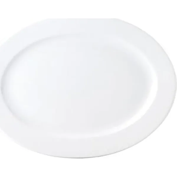 Chelsea Oval Platter Wide Rim 315x235mm