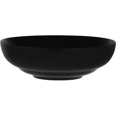 Aura Matt Black Round Cereal Bowl 160mm
