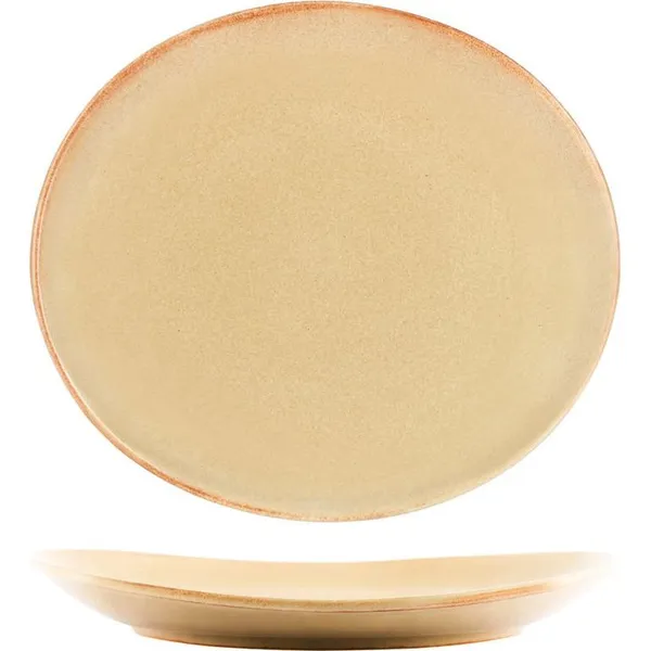 Artistica Flame Oval Plate 250x220mm