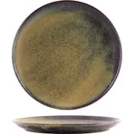 Artistica Reactive Brown Round Plate 190mm
