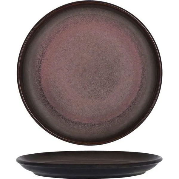 Artistica Mulberry Round Plate Rolled Edge 220mm
