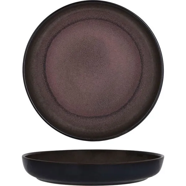 Artistica Mulberry Round Deep Plate 240mm