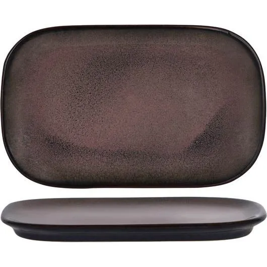 Artistica Mulberry Rectangle Coupe Plate 250x140mm