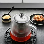 Infusion Teapot With Vertical Stripes 600ml