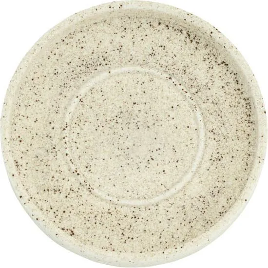 Tan Straight-Side Espresso Saucer
