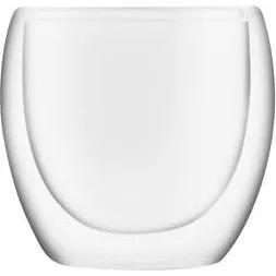 Infusion Double Wall Glass 80ml 2pc Set