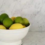 Coney Island Creme Round Footed Serving Bowl 250x120mm