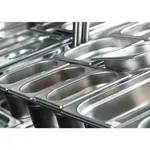 Anti-Jam Steam Pan 1/6 Size 176x162x150mm / 2.3Lt