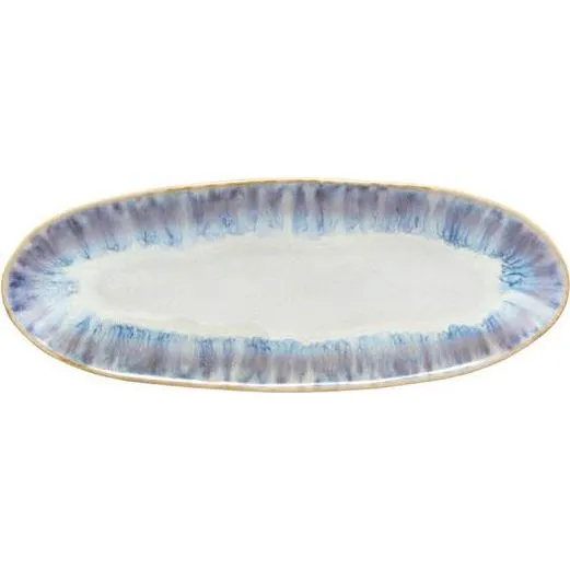 Brisa Ria Blue Oval Plate 243x92mm