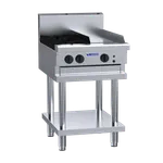 CS-2B3P: 600mm Commercial Gas 2 Burner & 300mm Griddle Cooktop