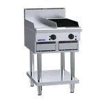 CS-3P3C: 600mm Commercial Gas 300mm Griddle & 300mm Chargrill