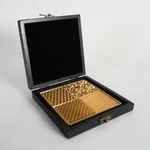 Brass Ice Stamp Plate Gift Box