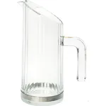 Bamboo Water Pitcher W/Removal Base Polycarbonate 1.0L