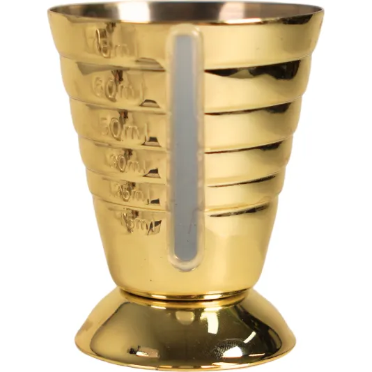 Multi Level Jigger 75ml Gold