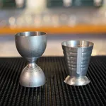 Bell Jigger  30/60ml Vintage Stainless Steel