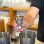 Multi Level Jigger  75ml Vintage Stainless Steel