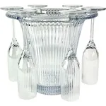Bamboo Champagne Bucket 3.8L + 6 Flutes 145ml
